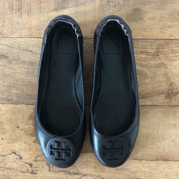 Tory Burch Shoes - Tory Burch Minnie Travel Ballet with Logo